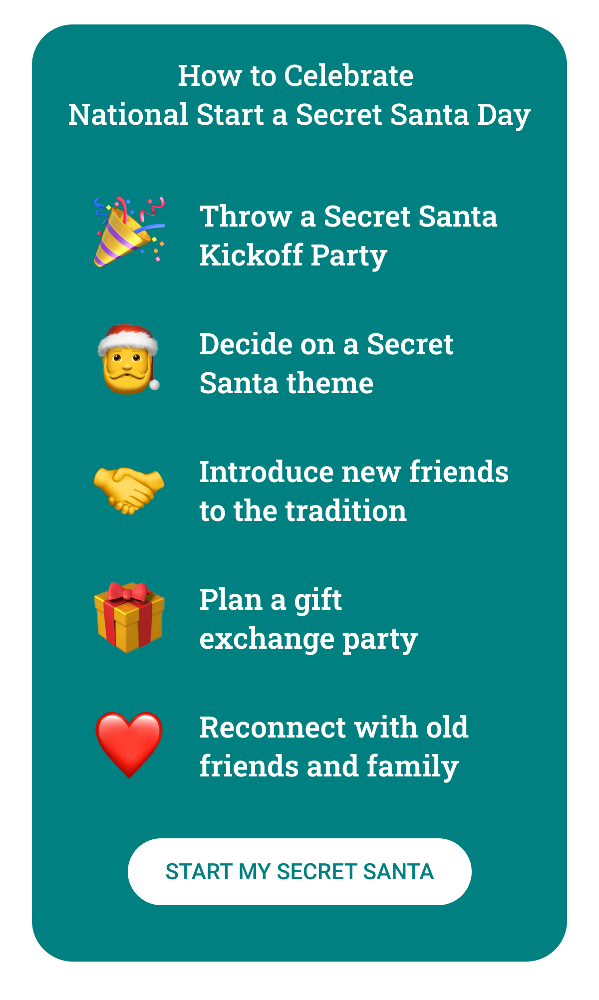 Start my Secret Santa